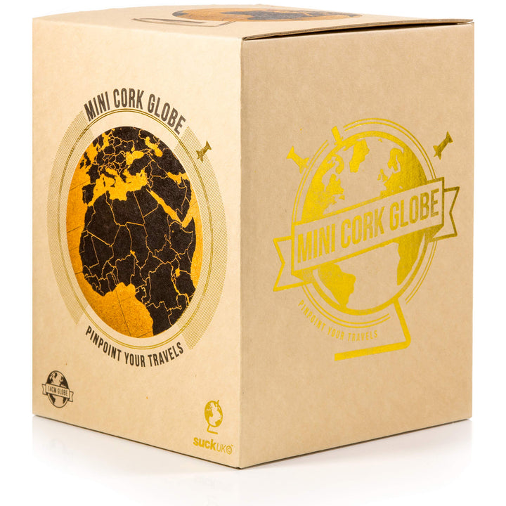 Cork Globe with Pins - 14cm Travel Display