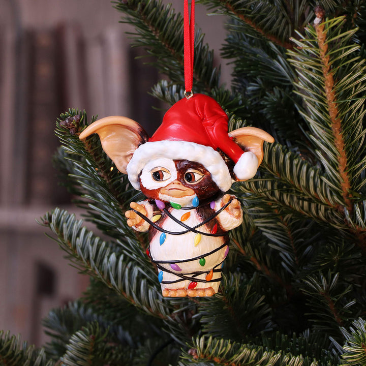 Festive Gizmo Fairy Lights Ornament