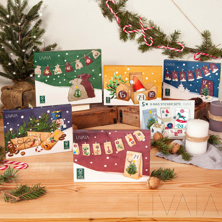 DIY Christmas Advent Calendar Kit
