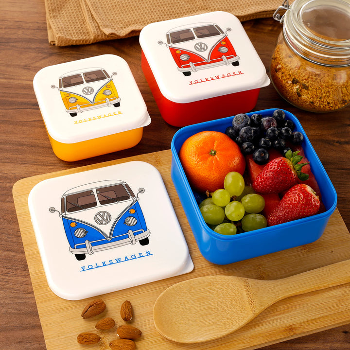 VW T1 Camper Bus Lunchbox Set
