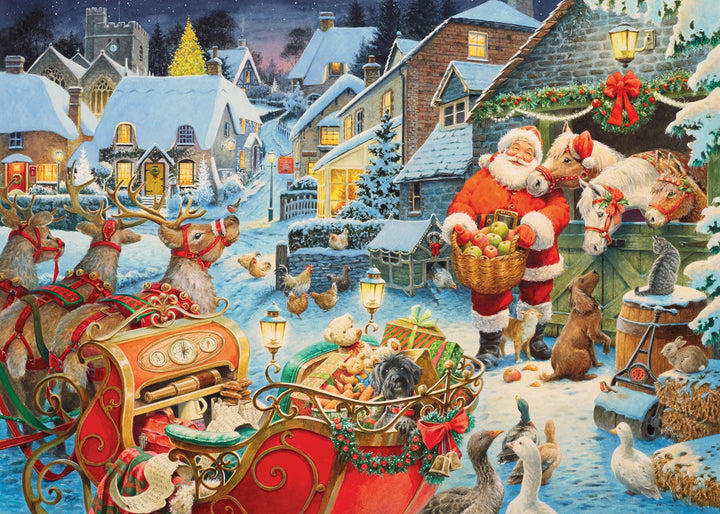 1000-Piece Christmas Puzzle for Ages 12