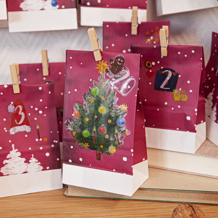 DIY Christmas Advent Calendar Kit