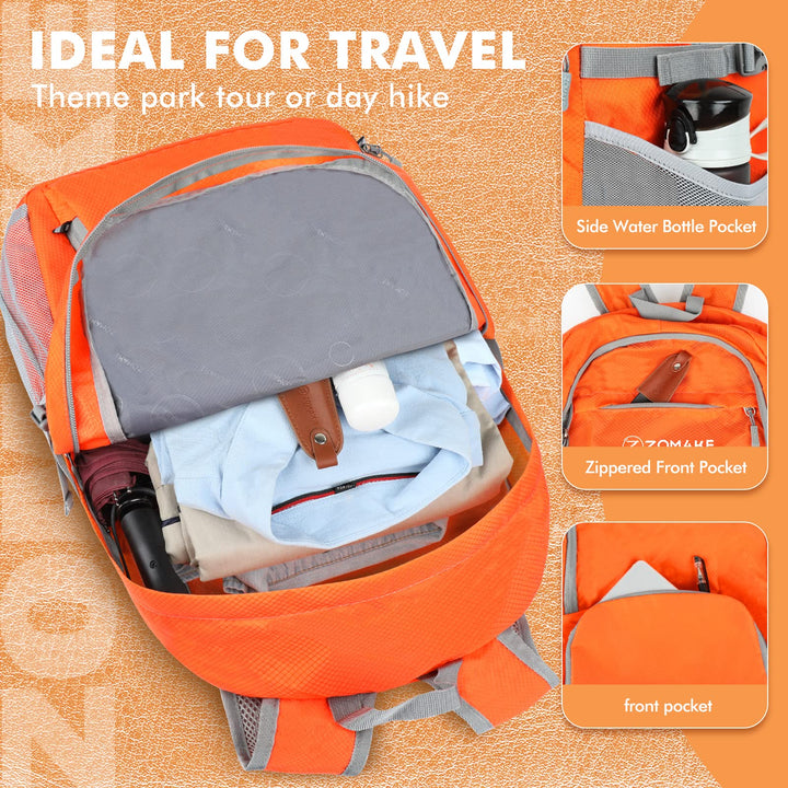 Lightweight 30L Foldable Backpack