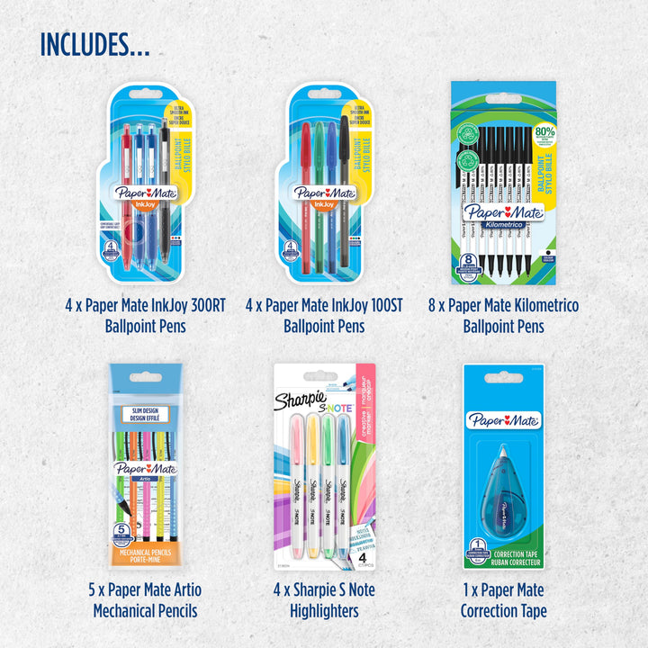 Sharpie Pen Set | 26 Count Stationery Supplies