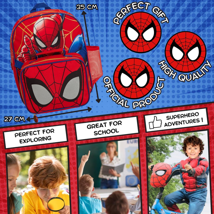 Spiderman Backpack & Lunch Bag Set