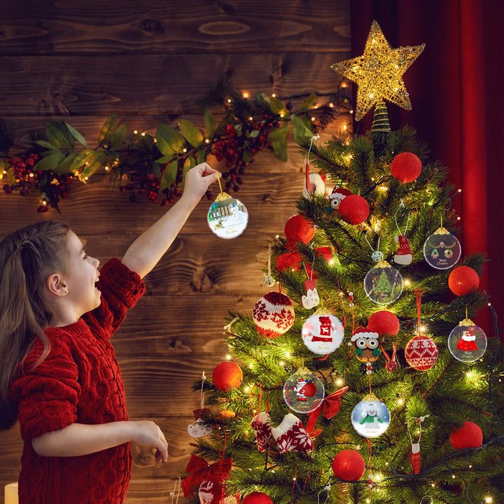 Christmas Crystal Decoration Hanging Ornament