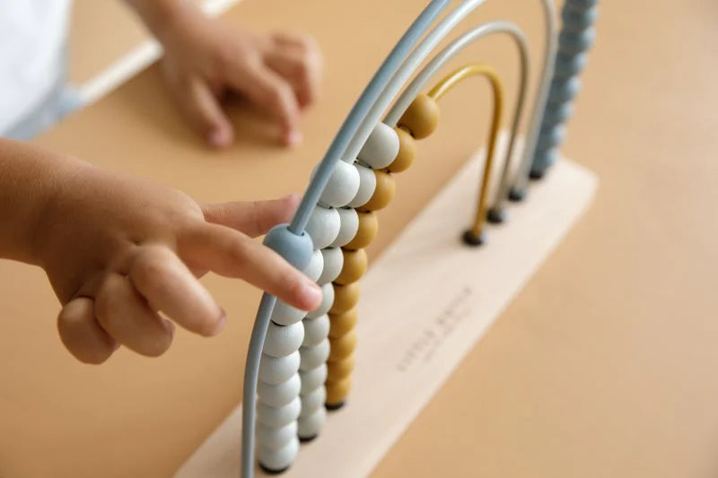 The Little Dutch - Rainbow Abacus Blue