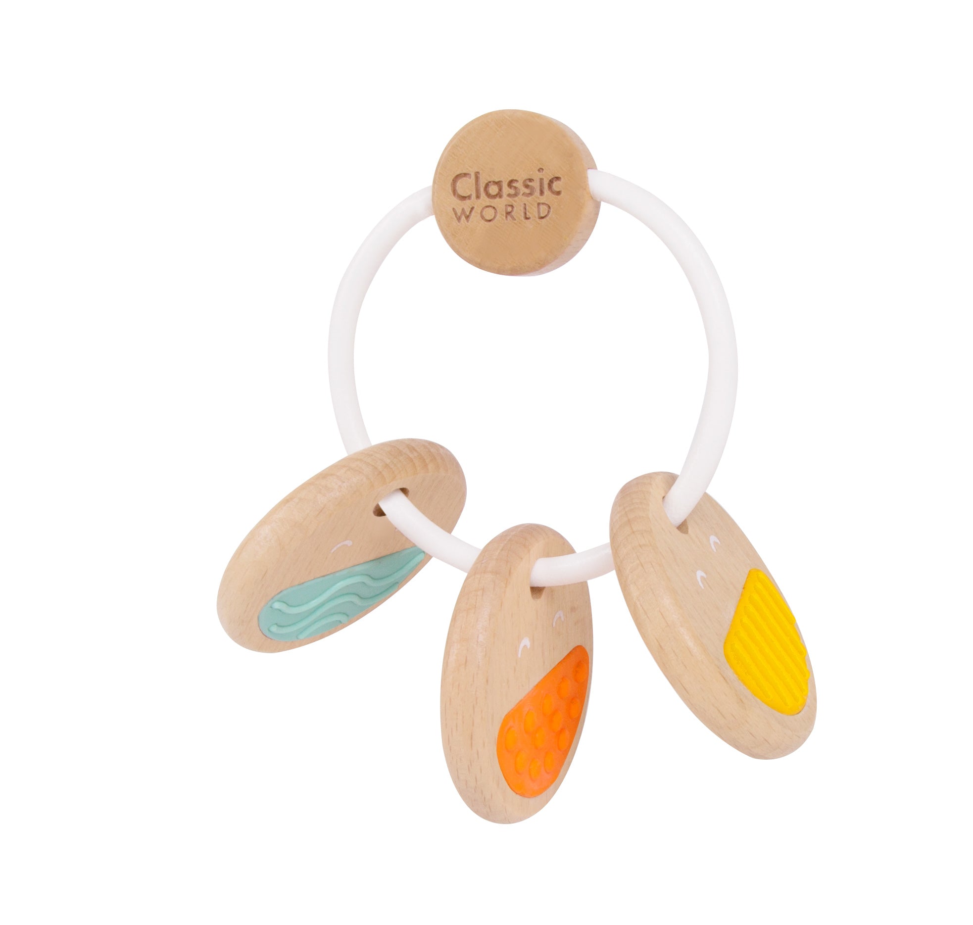 Classic World Rattle Keys by Classic World Toys - Learning Bugs UK