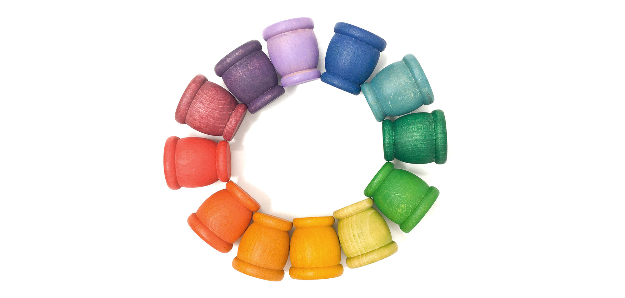 Grapat 12 Rainbow Mates by Learningbugs - Learning Bugs UK