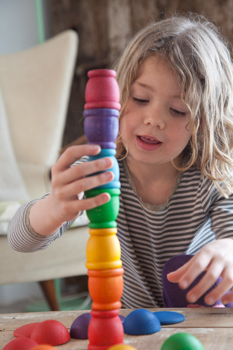 Grapat 12 Rainbow Mates by Learningbugs - Learning Bugs UK