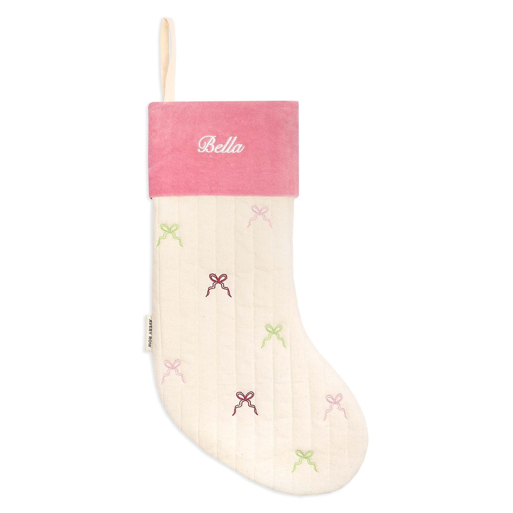 Christmas Stocking - Bows