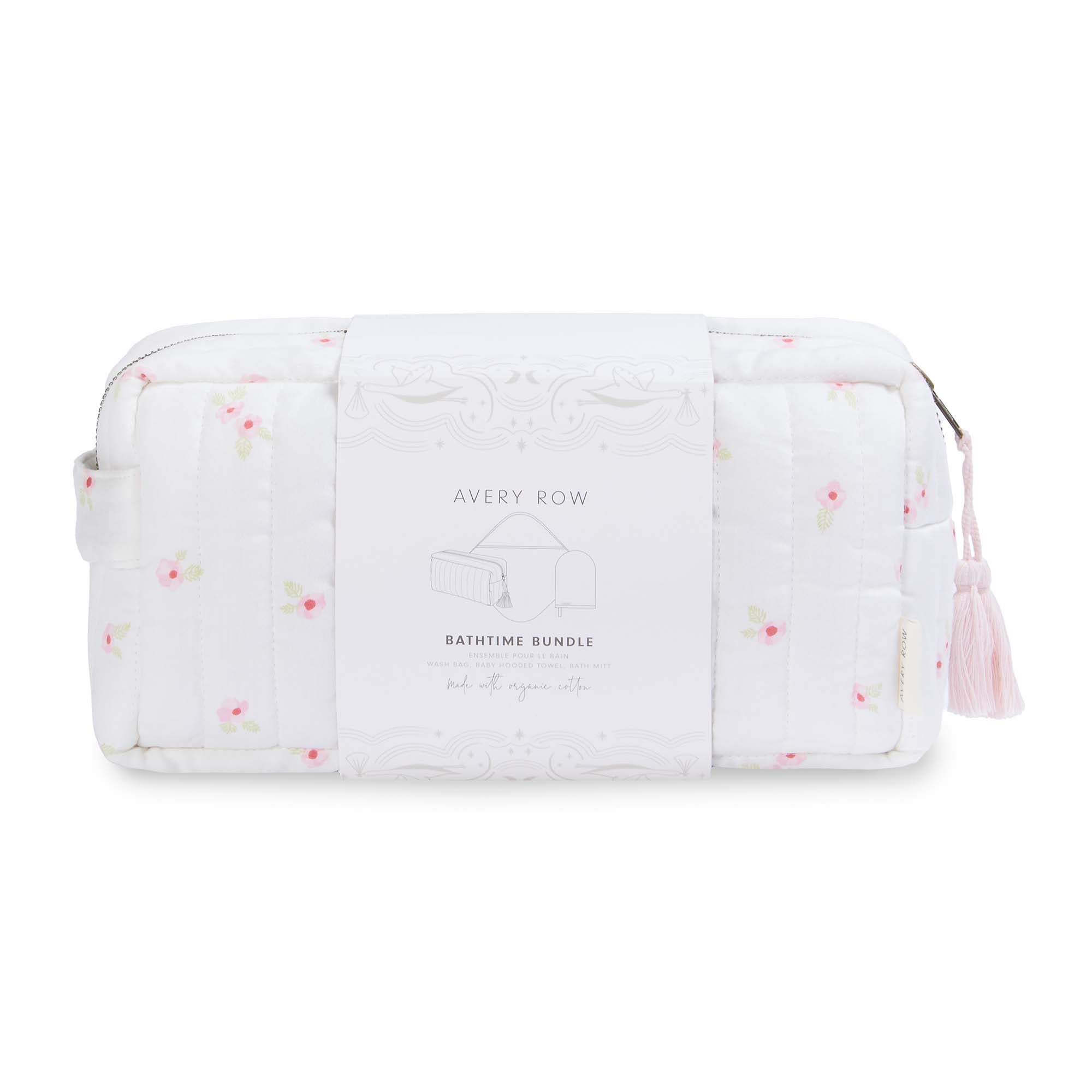 Bathtime Bundle New Baby Gift Set - Wildflower Garden