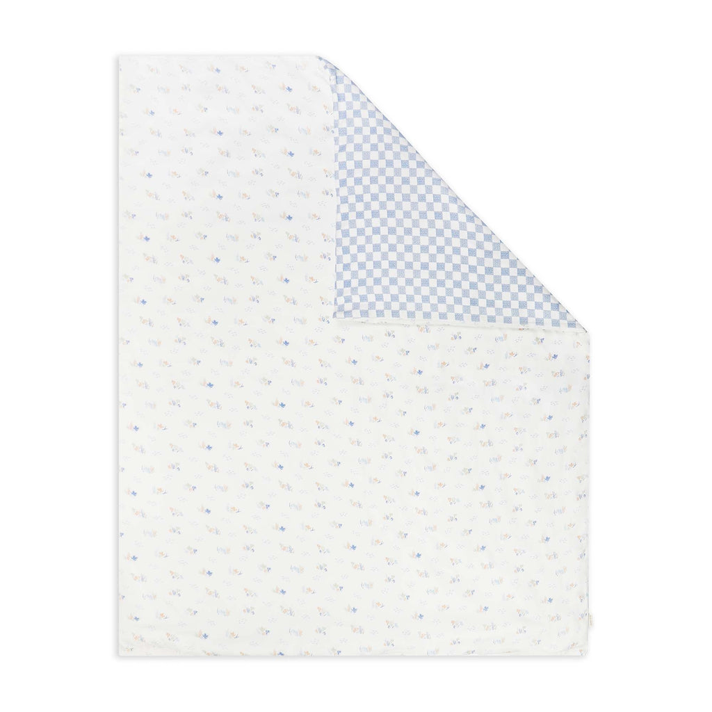 Organic Cotton Single Bedding Set - Waves