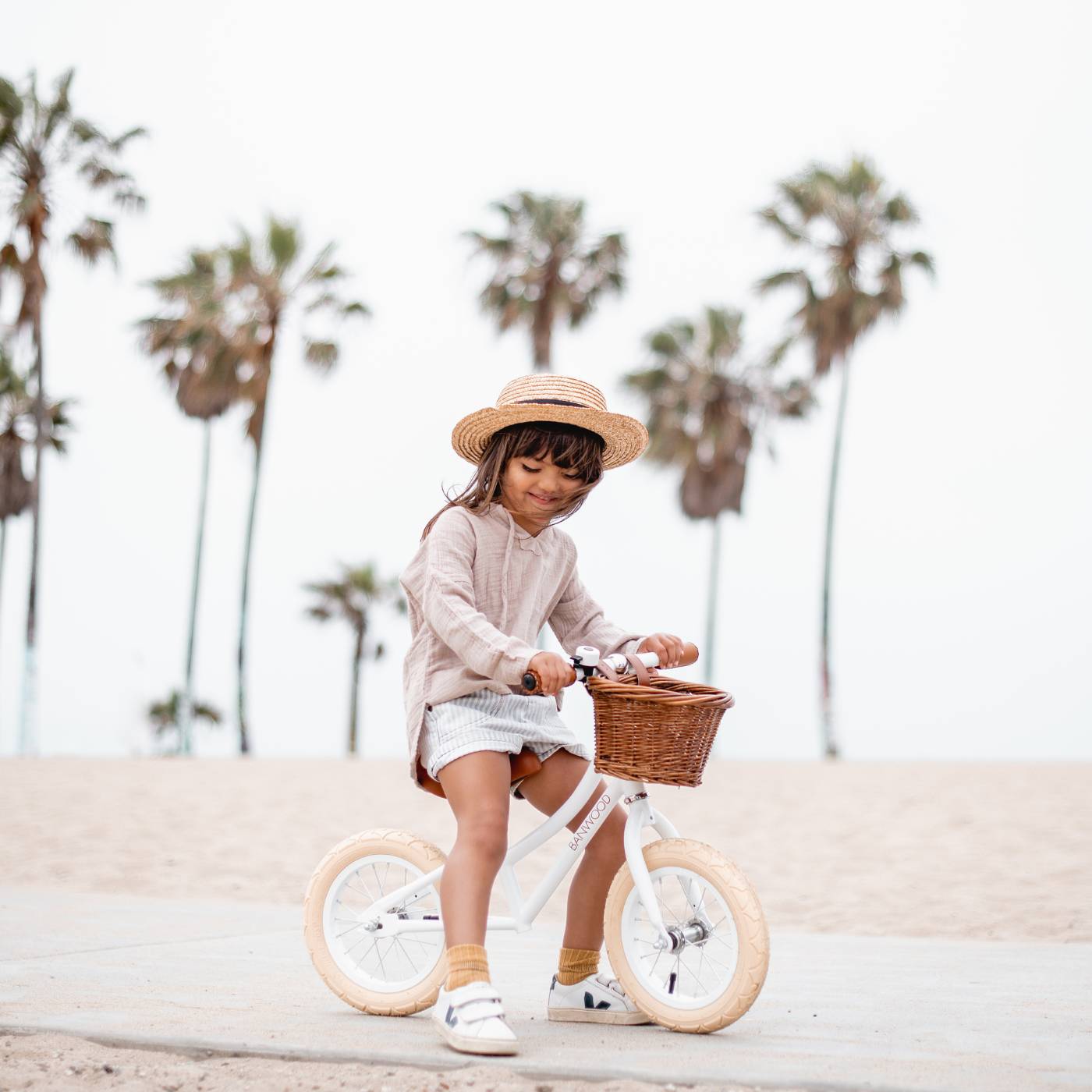 Banwood Balance Bike – Kids First Bike 12” (White)