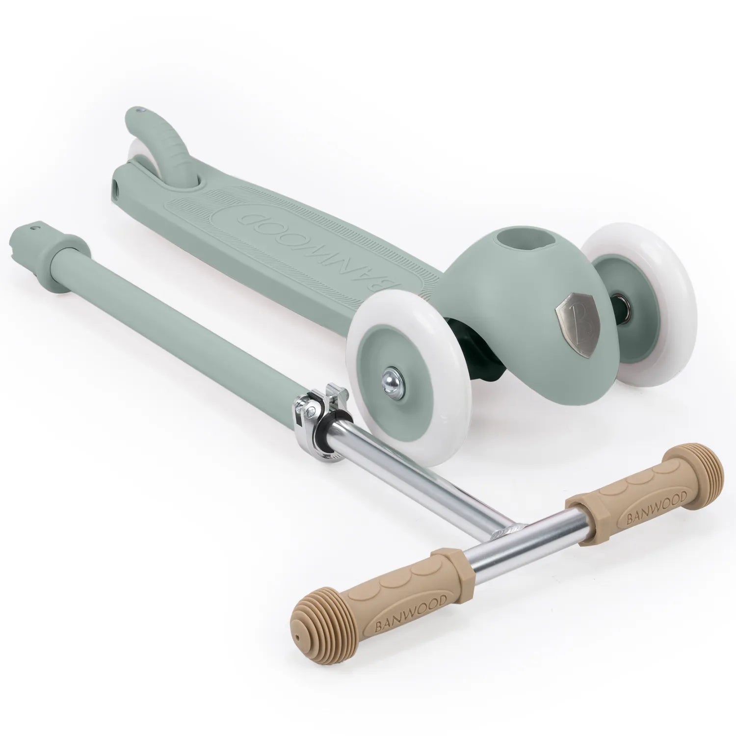 Banwood Eco Scooter Kids 3-Wheel Scooter (Clay)