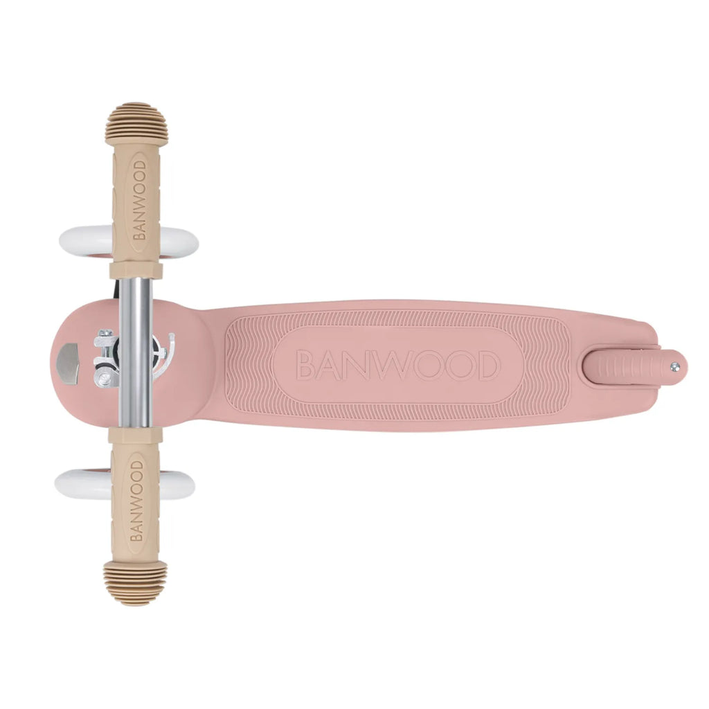 Banwood Eco Scooter Kids 3-Wheel Scooter (Dusty Rose)