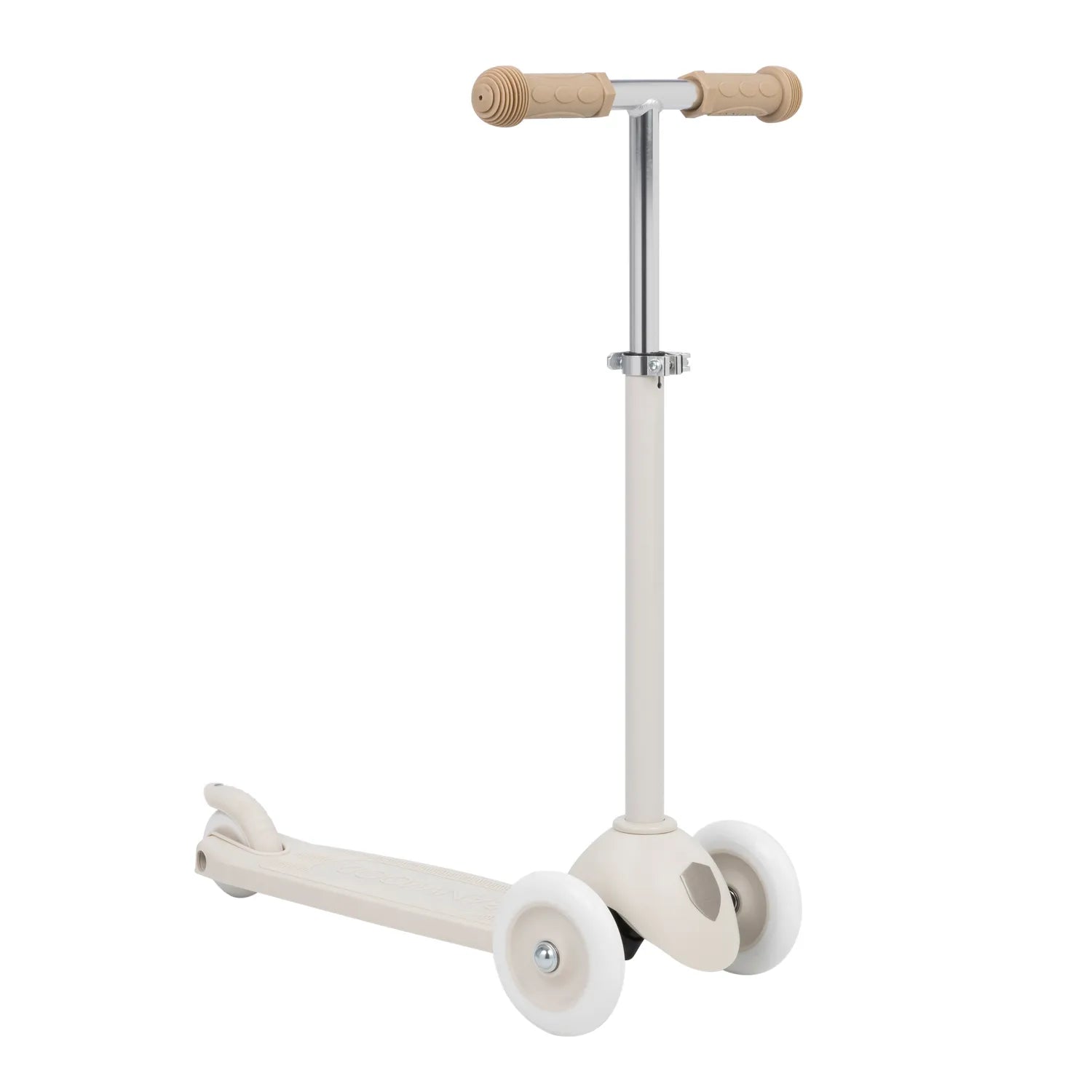 Banwood Eco Scooter Kids 3-Wheel Scooter (Ivory)
