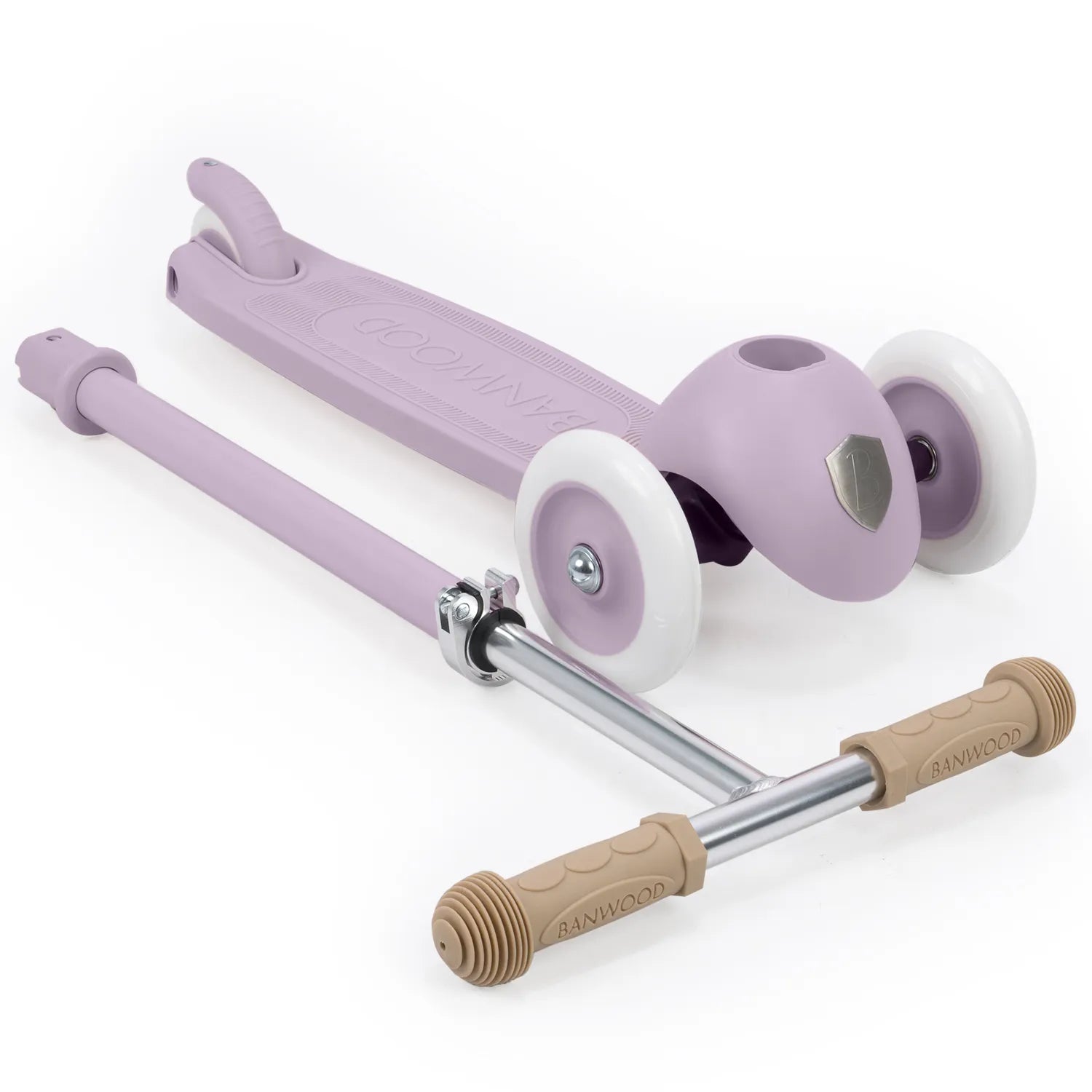 Banwood Eco Scooter Kids 3-Wheel Scooter (Lavender)