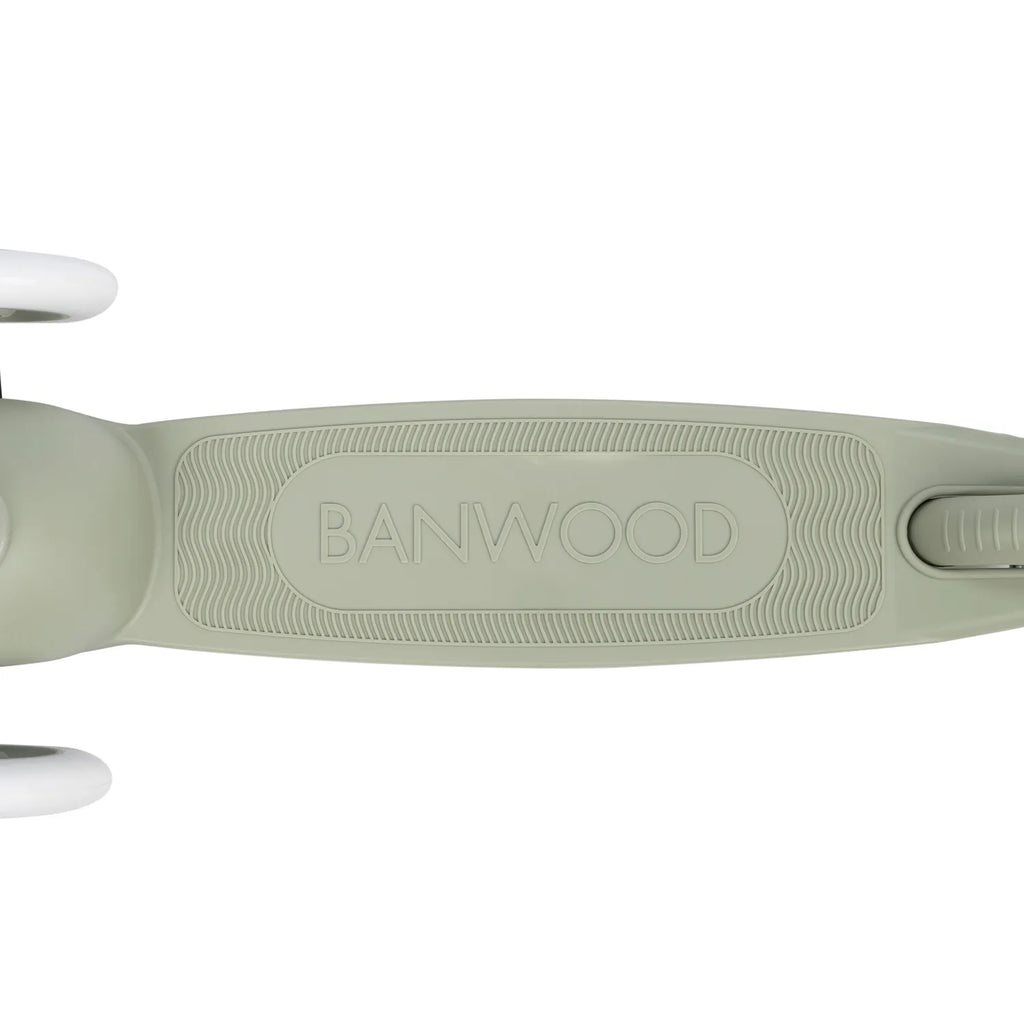 Banwood Eco Scooter Kids 3-Wheel Scooter (Olive)