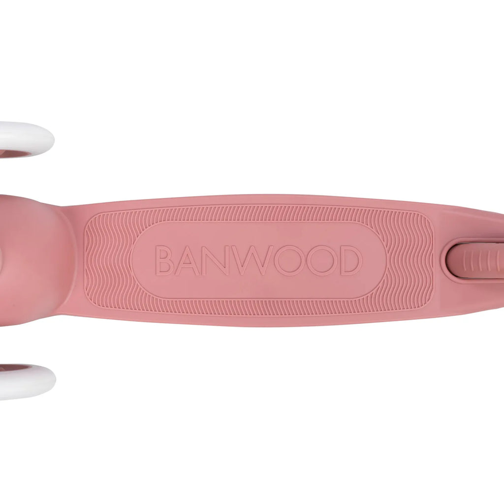 Banwood Eco Scooter Kids 3-Wheel Scooter (Raspberry)