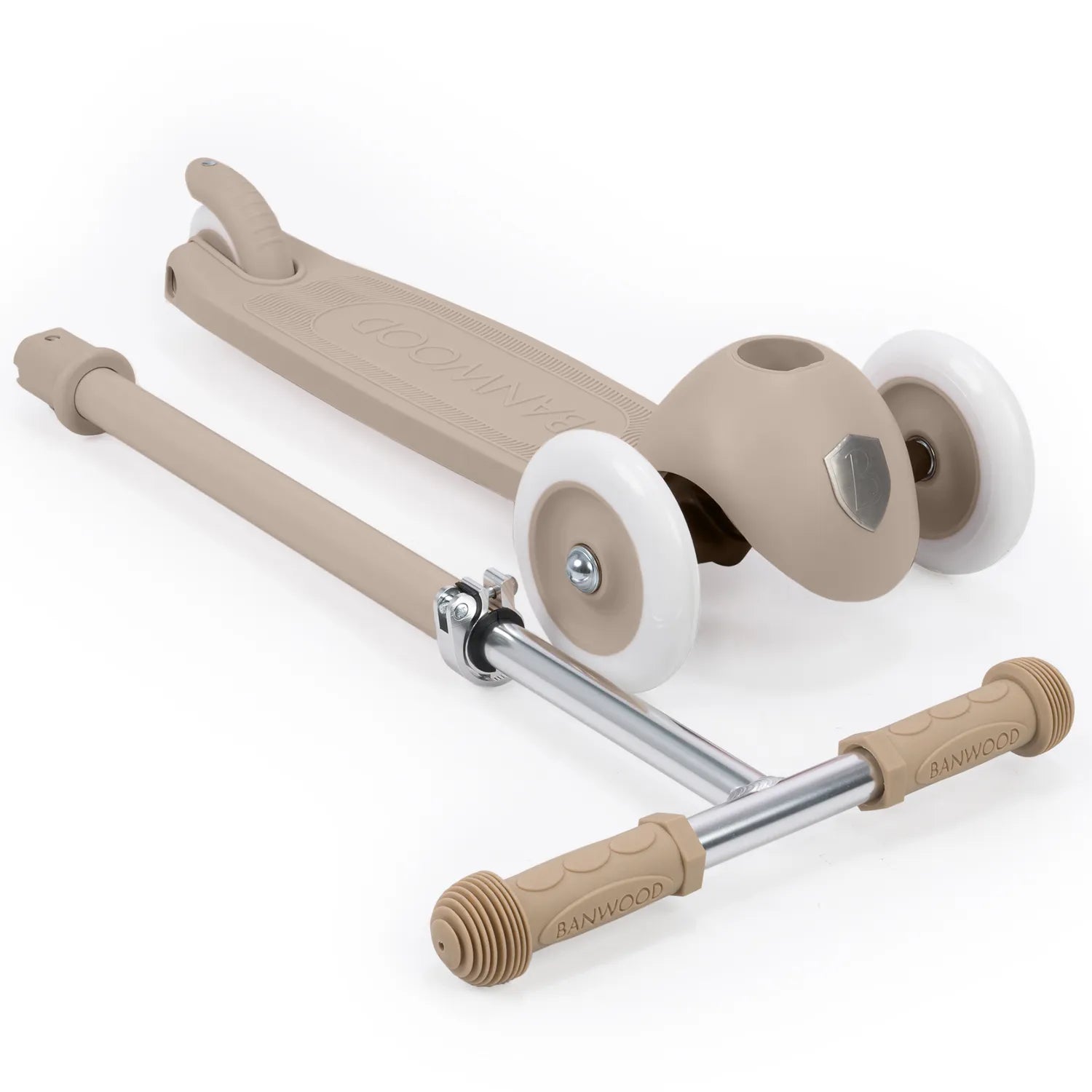 Banwood Eco Scooter Kids 3-Wheel Scooter (Sand)