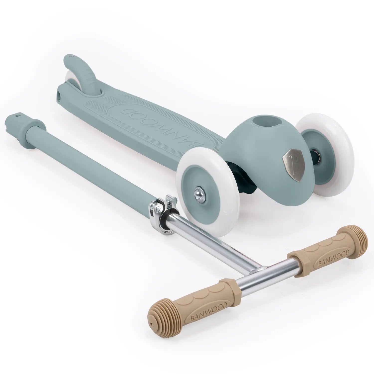 Banwood Eco Scooter Kids 3-Wheel Scooter (Teal)