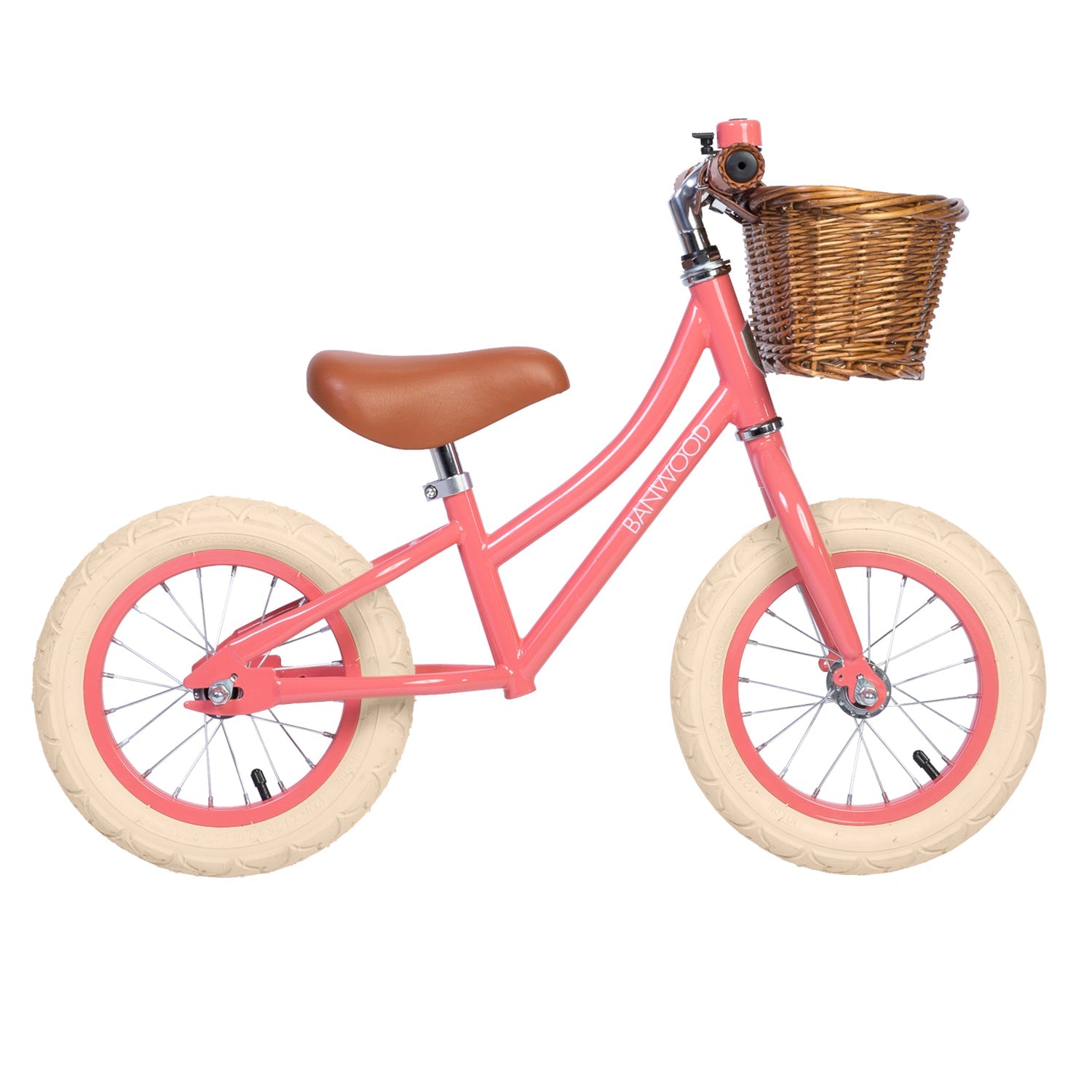 Banwood Balance Bike – Kids First Bike 12” (Coral)