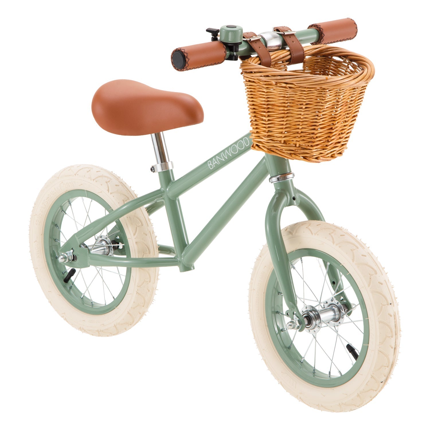 Banwood Balance Bike – Kids First Bike 12” (Forest Green)