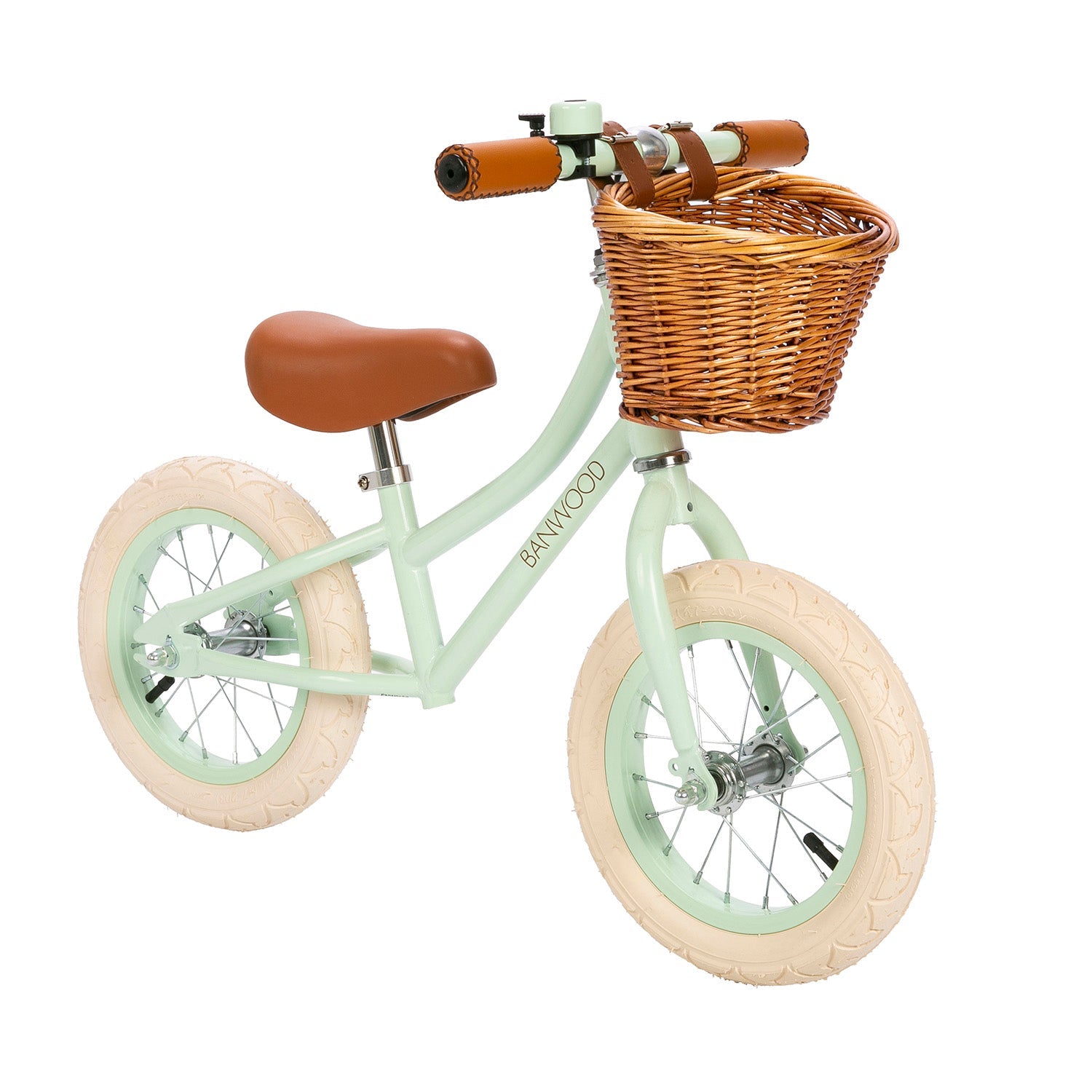 Banwood Balance Bike – Kids First Bike 12” (Pale Mint)