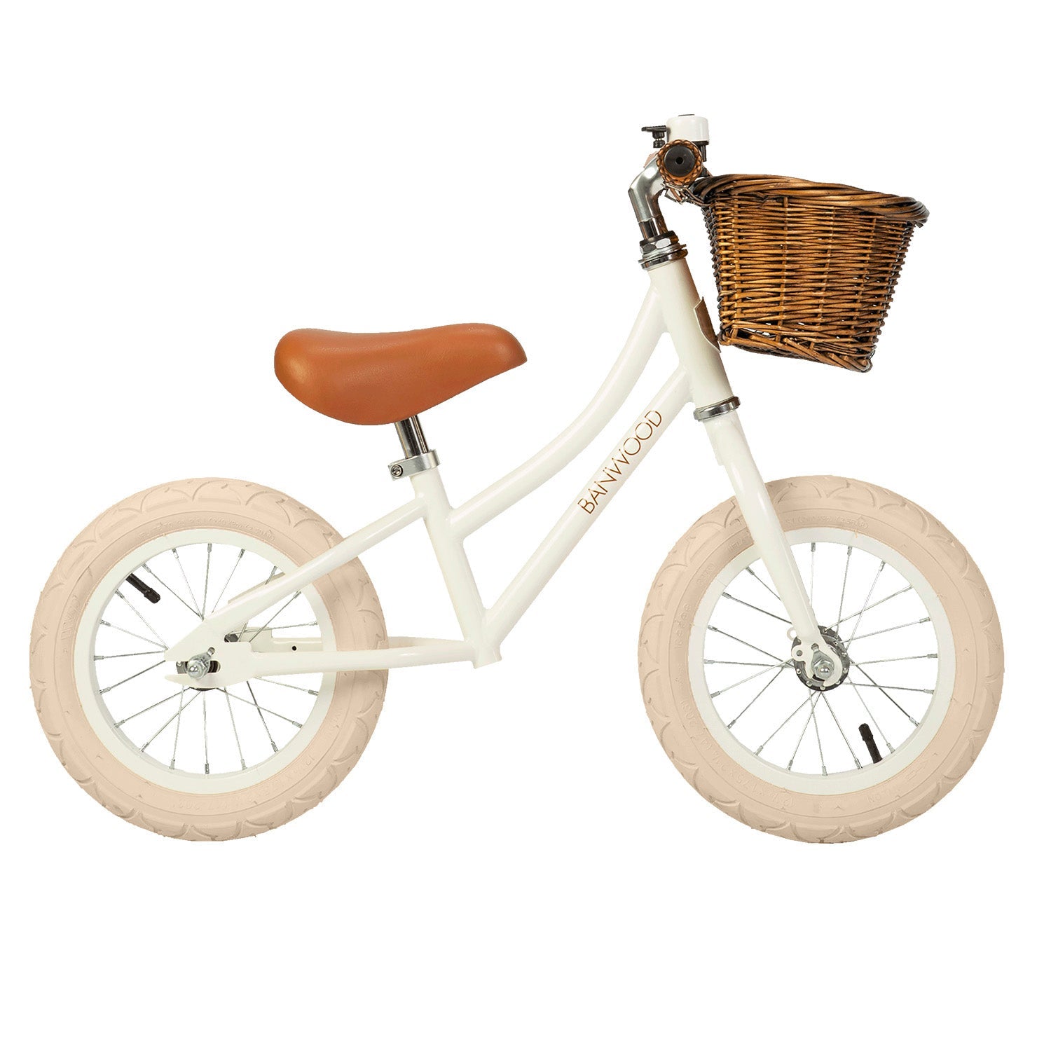 Banwood Balance Bike – Kids First Bike 12” (White)