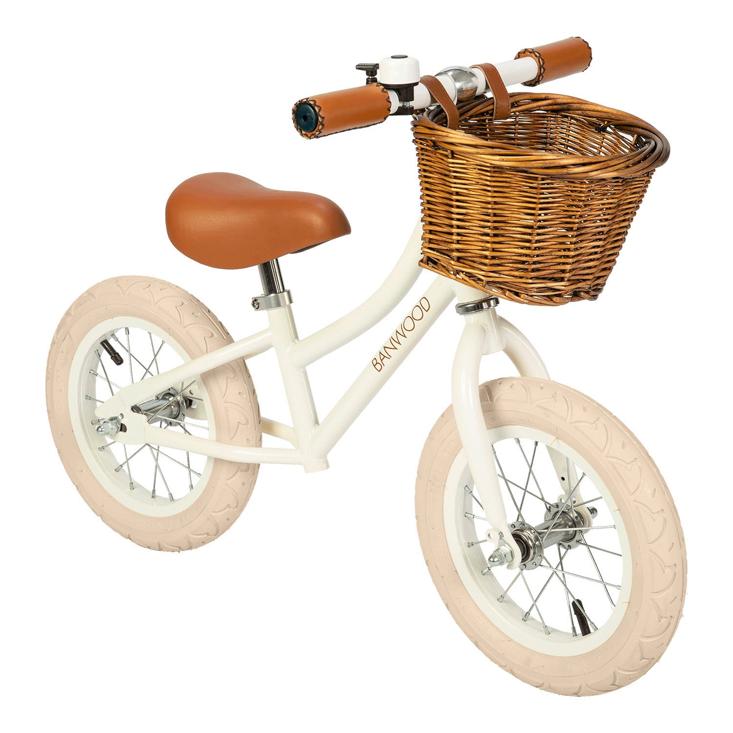 Banwood Balance Bike – Kids First Bike 12” (White)