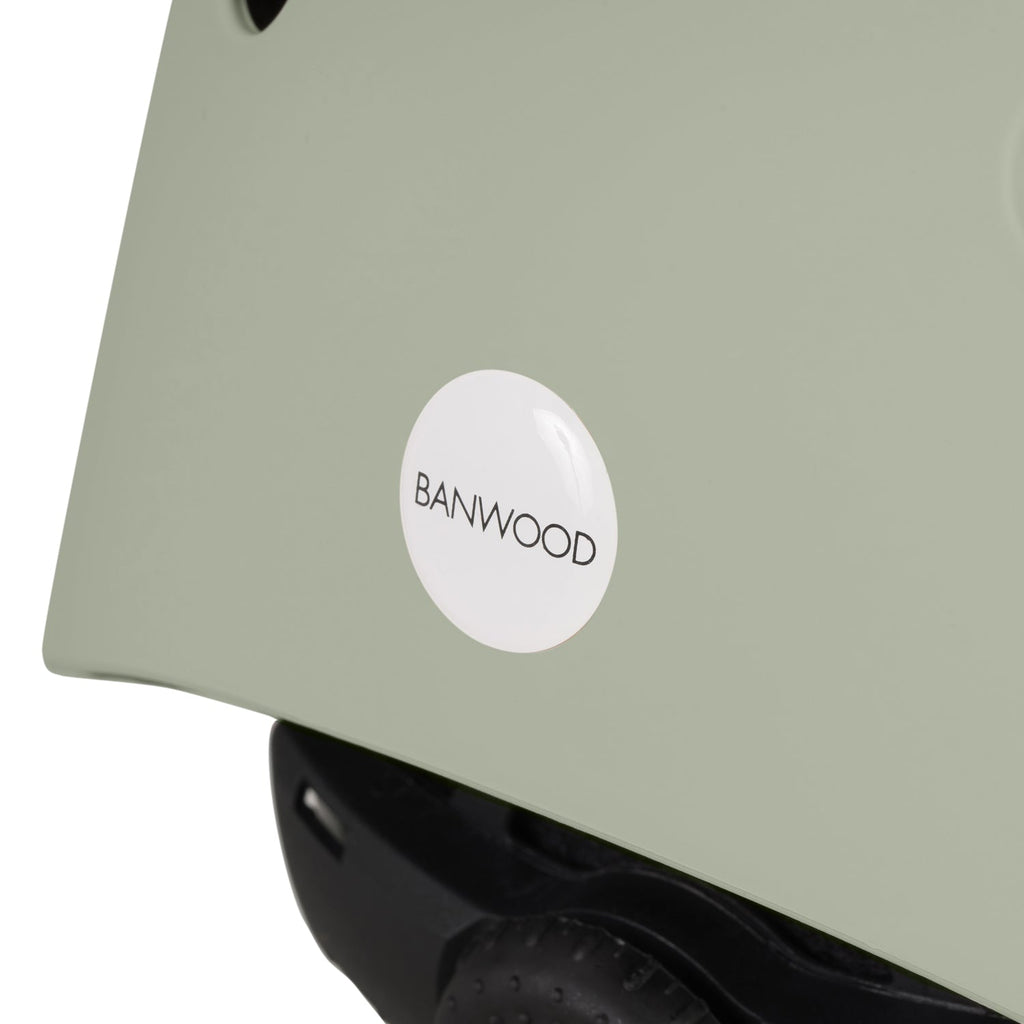 Banwood Eco Helmet – Kids Bike & Scooter Helmet (Olive)
