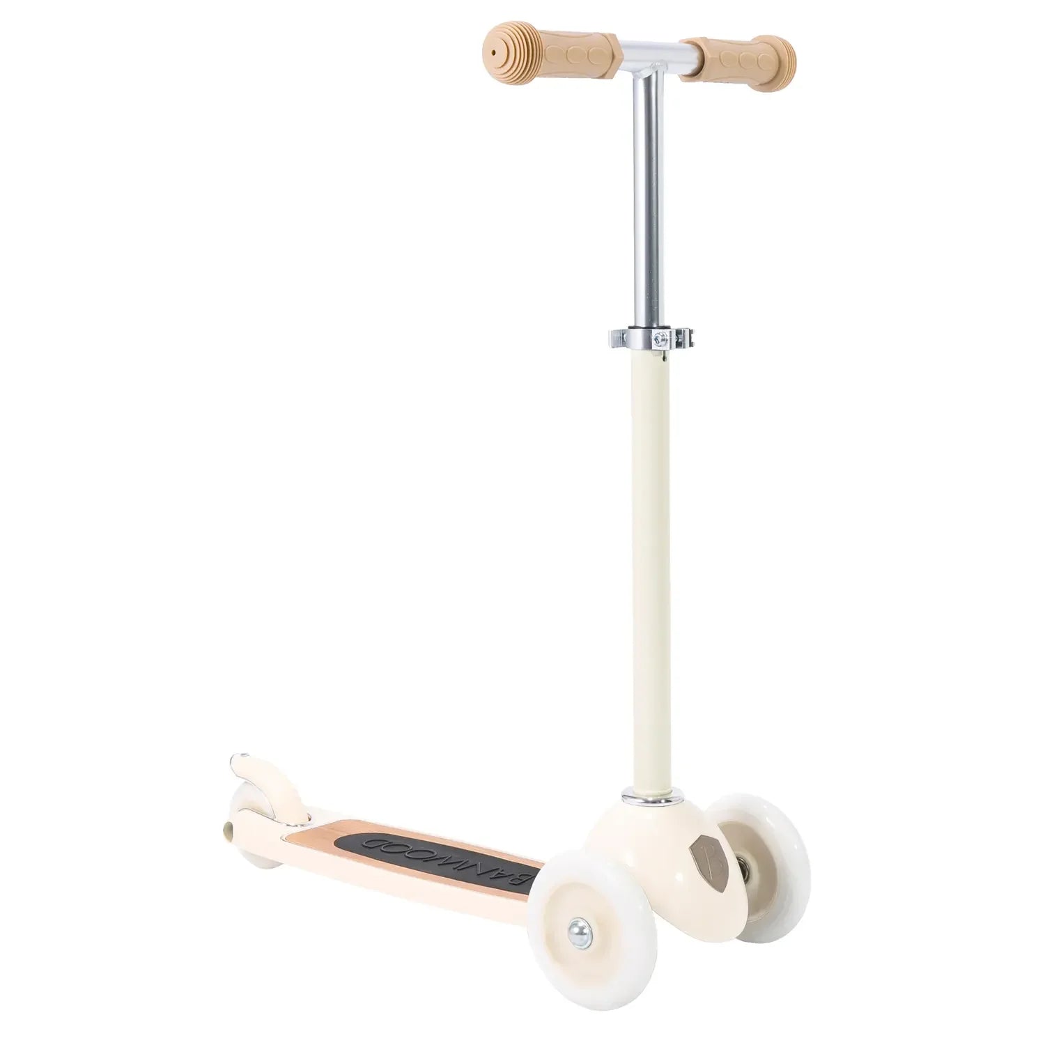 Banwood Scooter – Stylish 3-Wheel Kids Scooter (Cream)