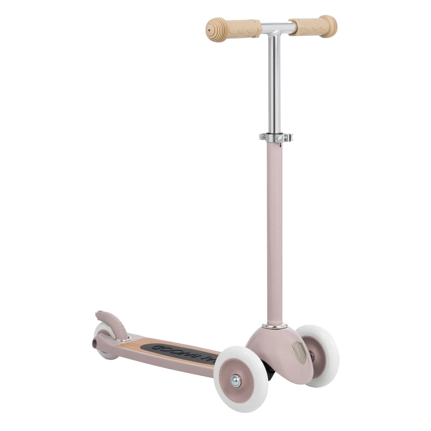 Banwood Scooter – Stylish 3-Wheel Kids Scooter (Dusty Pink)