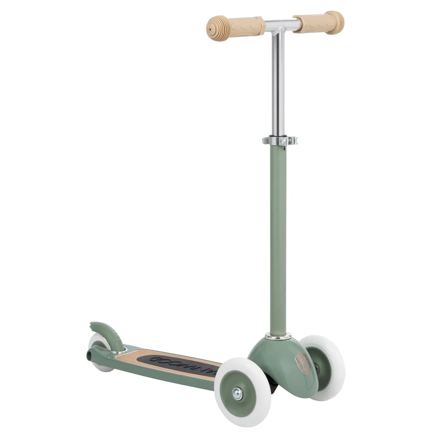 Banwood Scooter – Stylish 3-Wheel Kids Scooter (Forest Green)