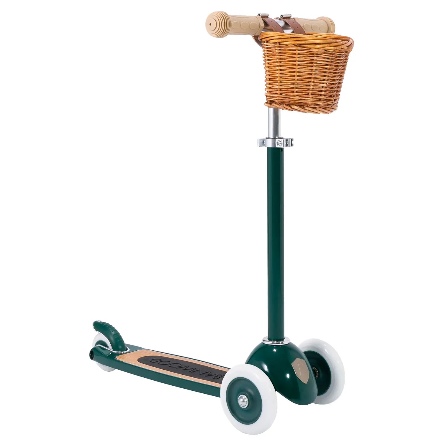Banwood Scooter – Stylish 3-Wheel Kids Scooter (Green)