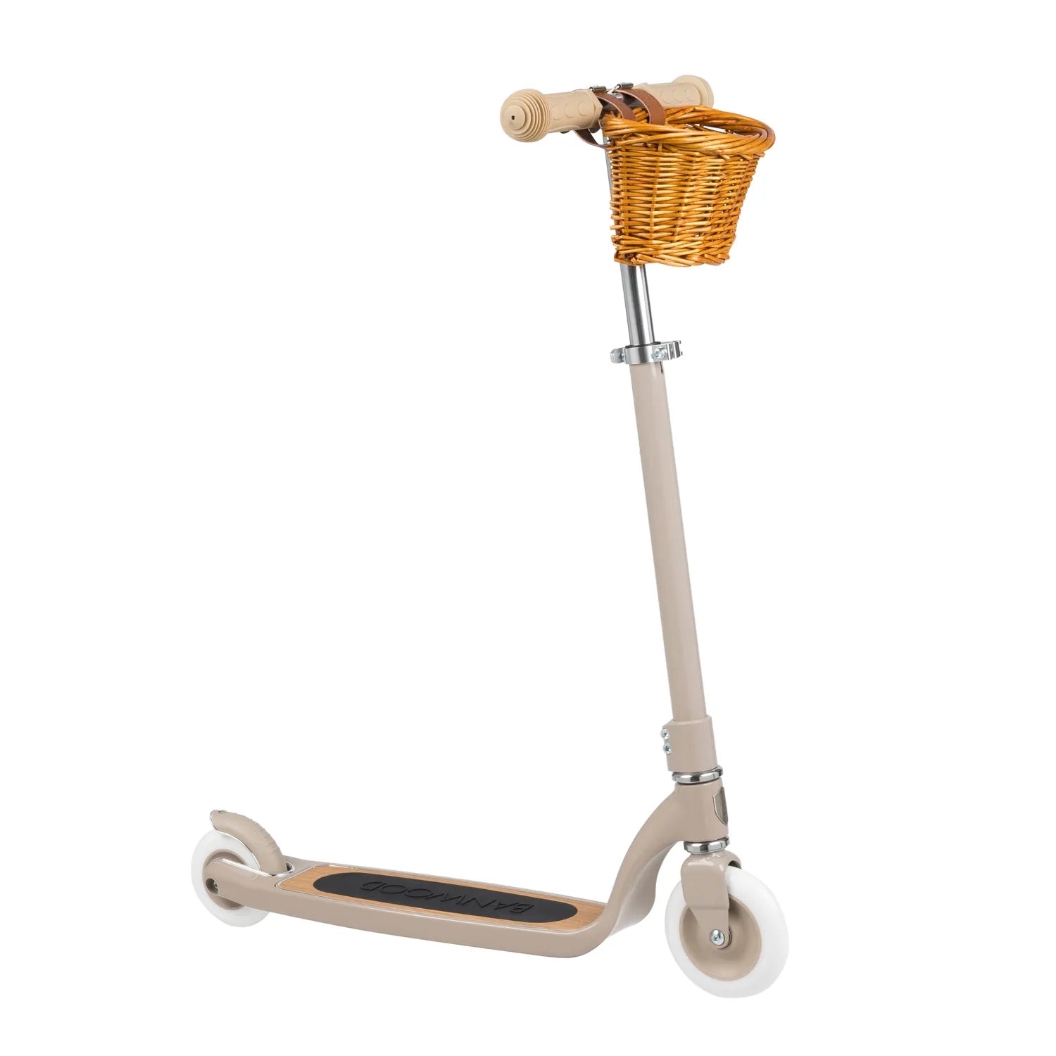 Banwood Maxi Scooter – Kids Two-Wheel Scooter (Beige)