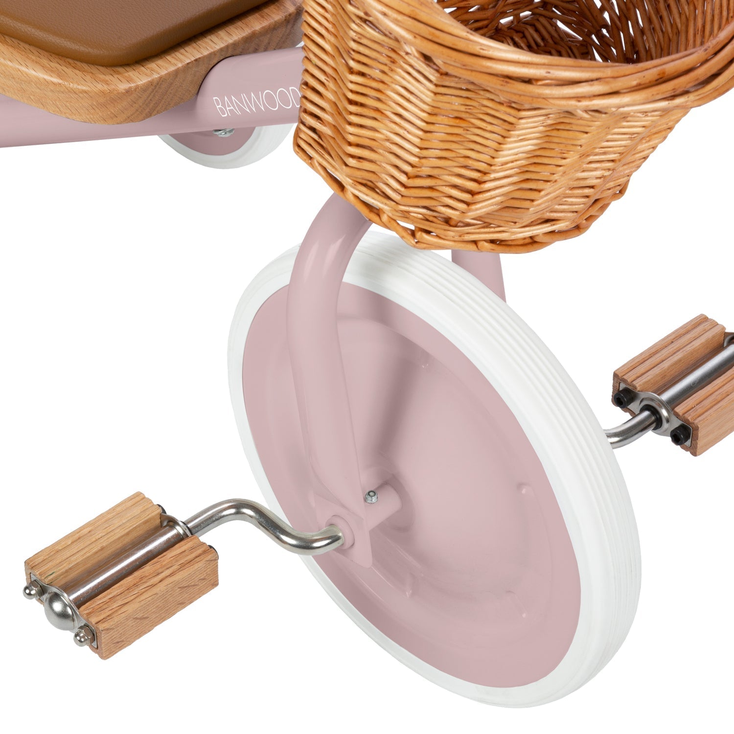 Banwood Trike – Classic Toddler Tricycle (Dusty Pink)