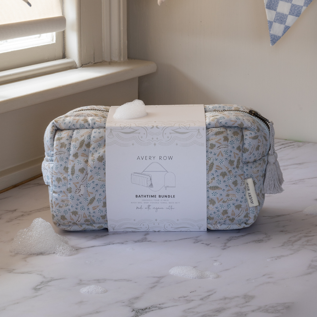 Bathtime Bundle New Baby Gift Set - Nature Trail