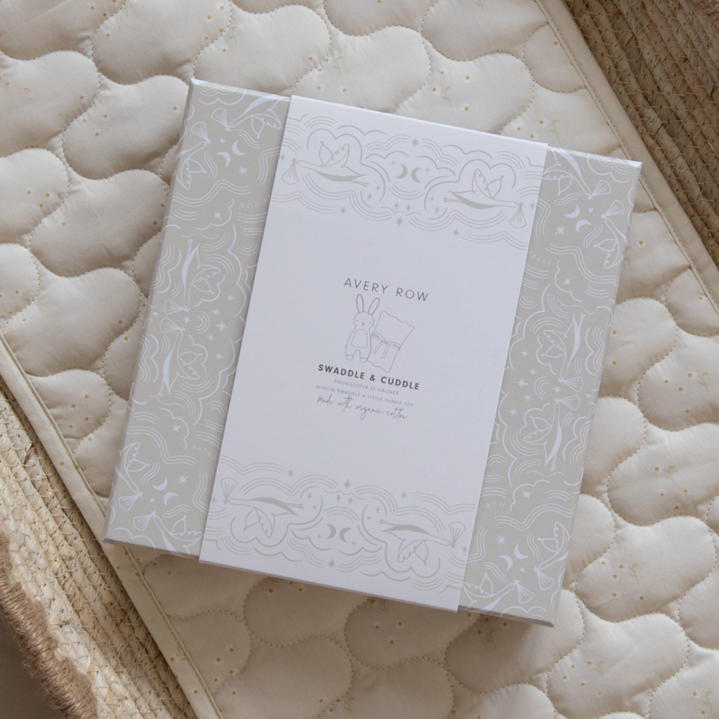 Swaddle & Cuddle New Baby Gift Set - Chamomile