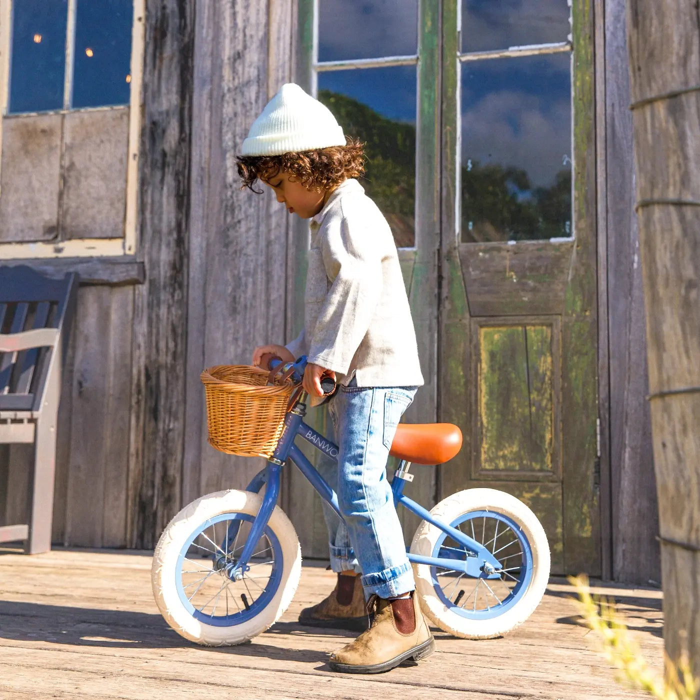 Banwood Balance Bike – Kids First Bike 12” (Blue)