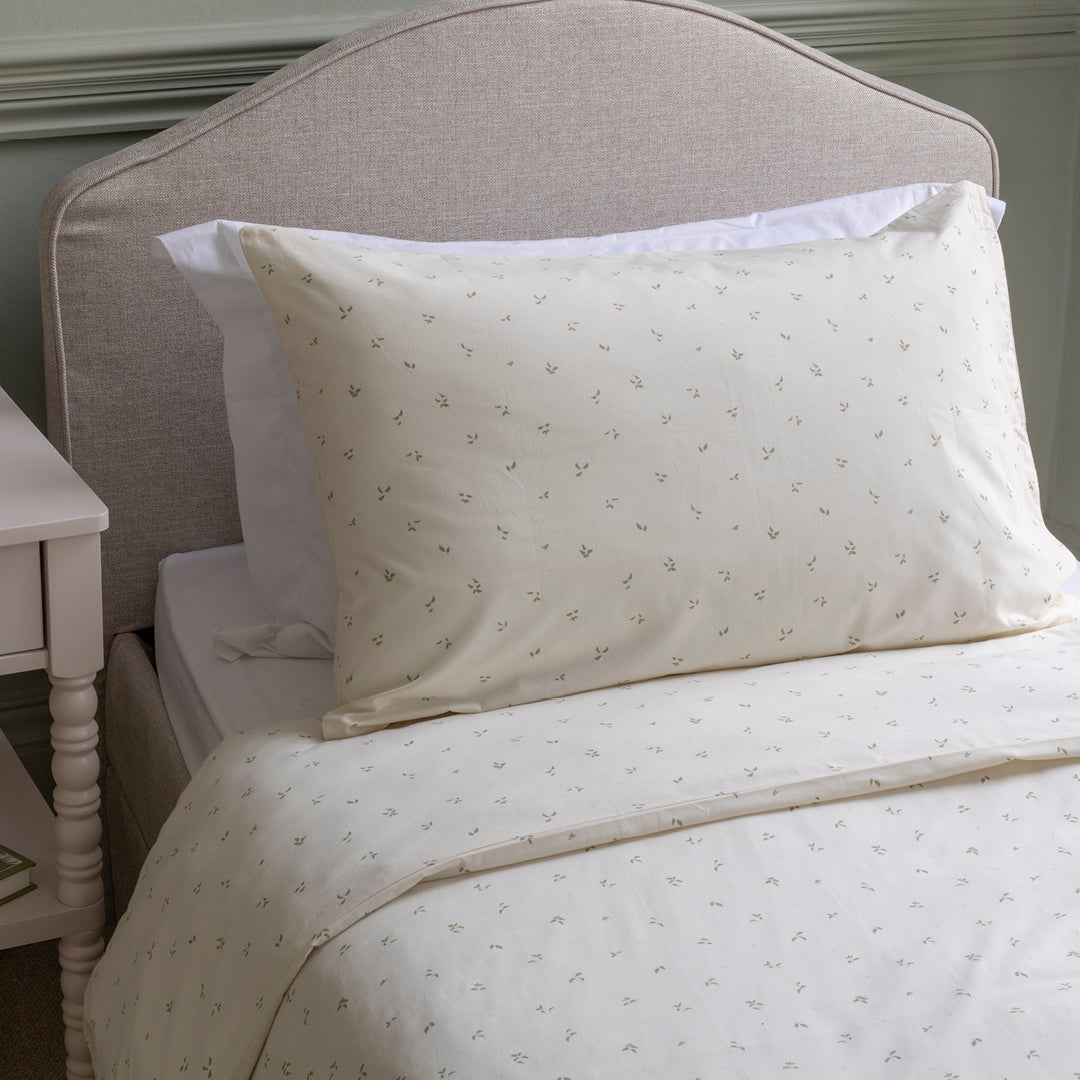 Organic Cotton Single Bedding Set - Nettle Scatter