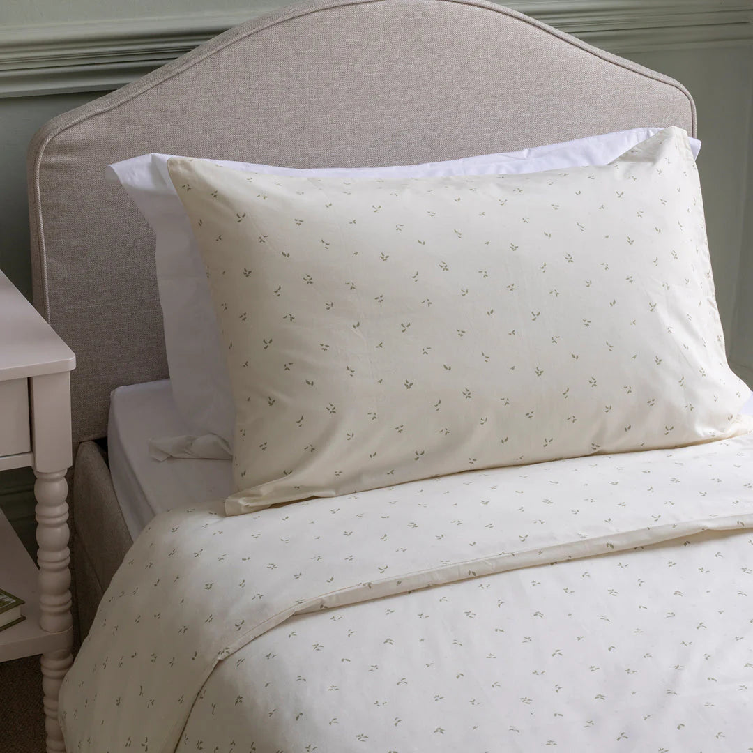 Organic Cotton Single Bedding Set - Nettle Scatter