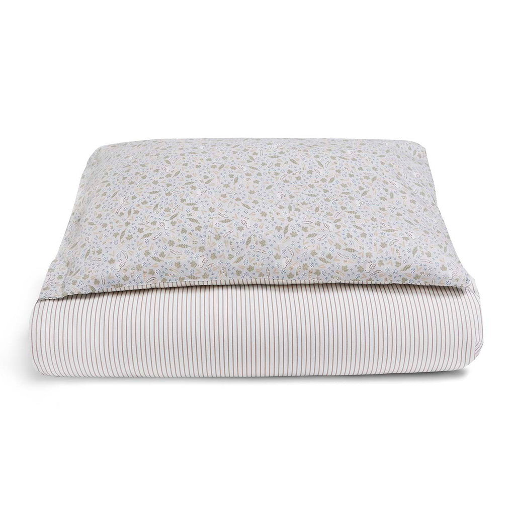 Organic Cotton Single Bedding Set - Stripe