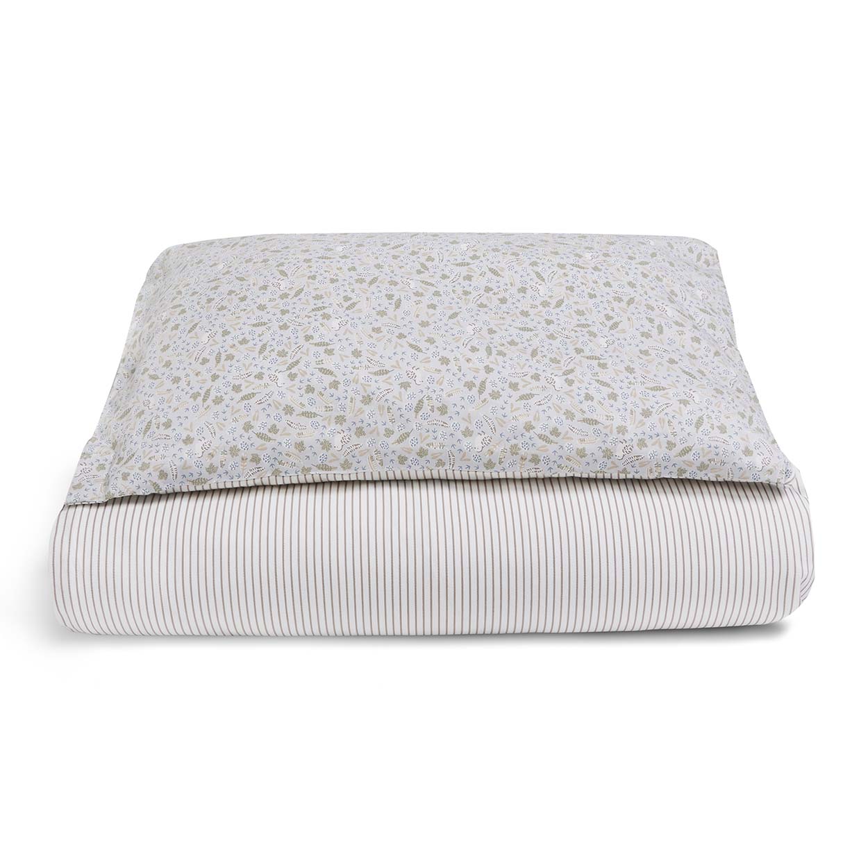 Organic Cotton Single Bedding Set - Stripe