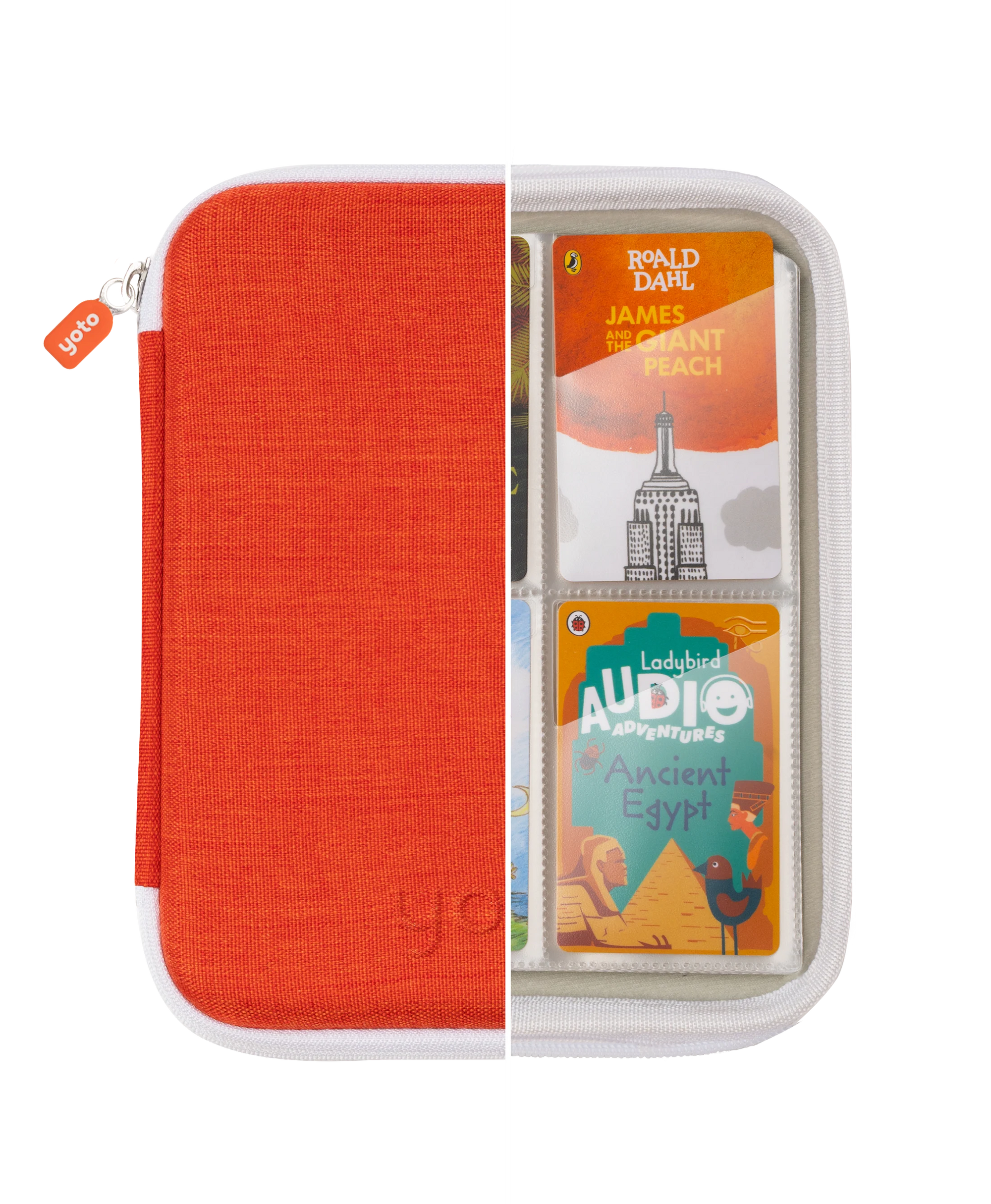 Yoto Card Case - Blue / Pink / Orange