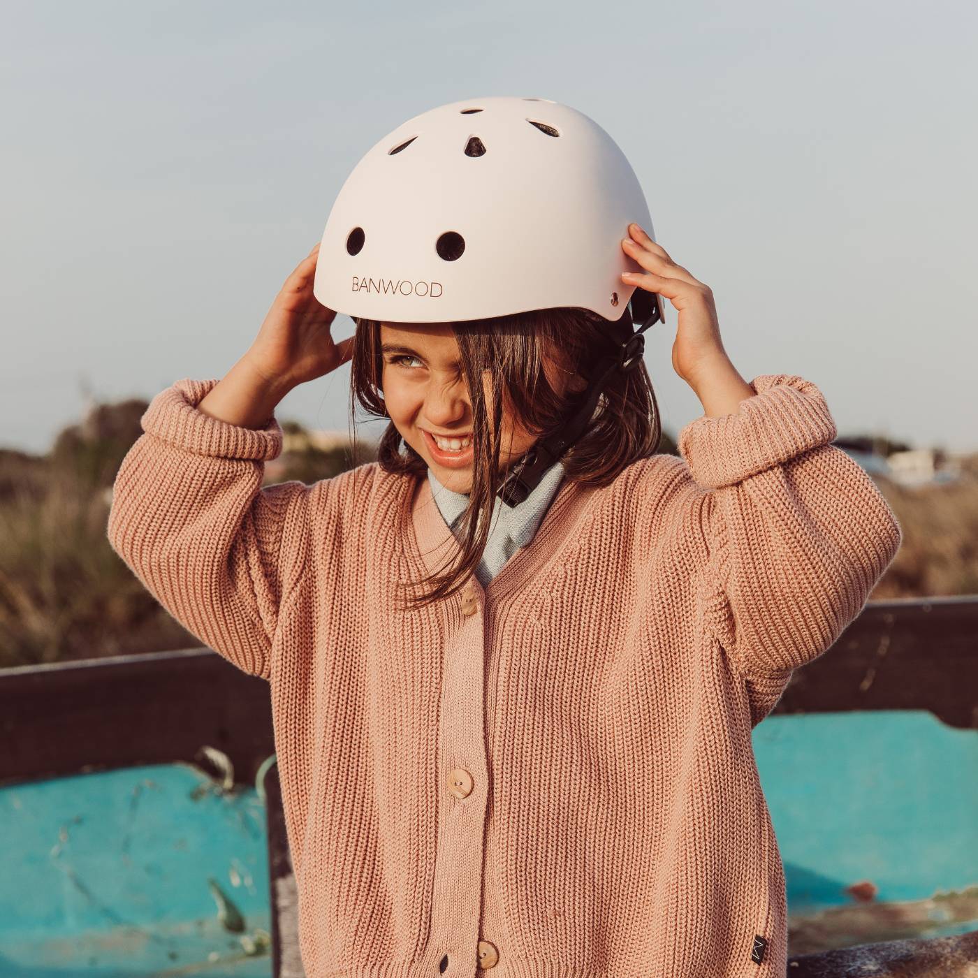 Banwood Helmet – Kids Safety Helmet (Pink)