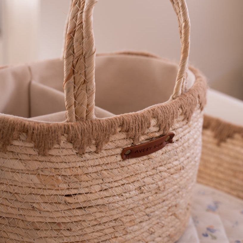 Maize Nappy Caddy - Natural
