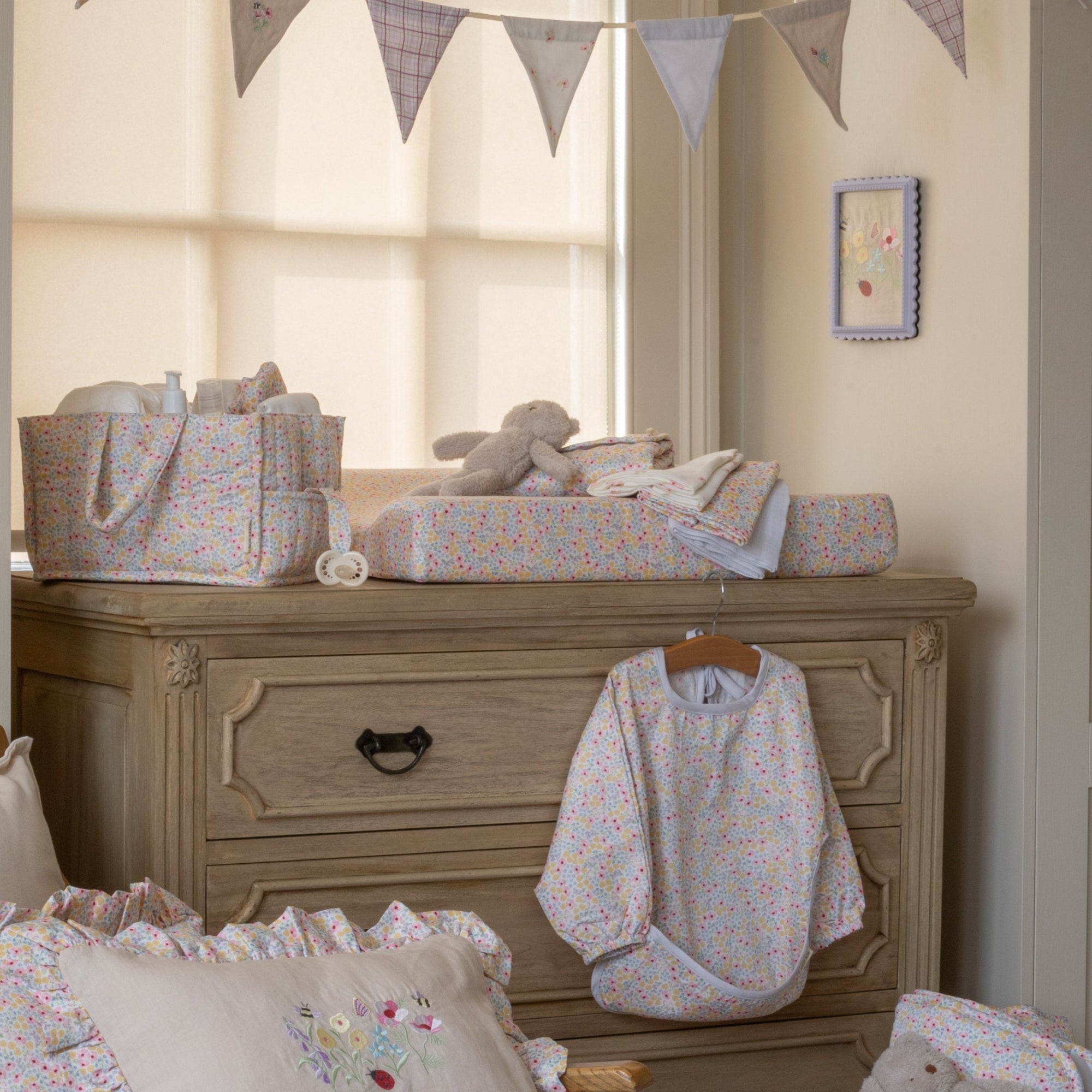 Baby Changing Mat - Wildflower Garden