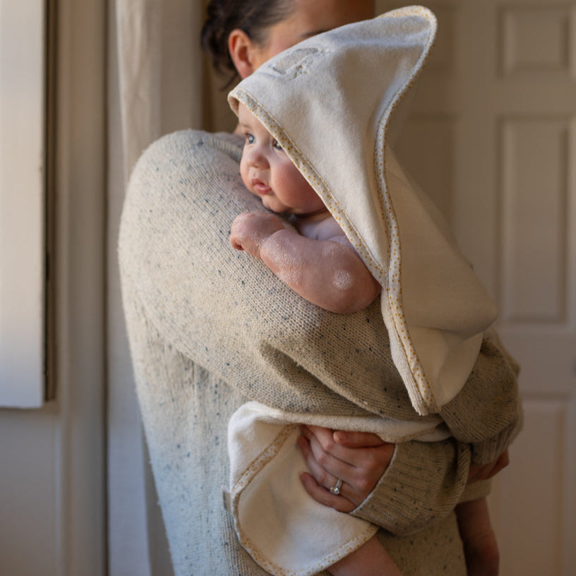 Hooded Towel - Baby - Wild Chamomile